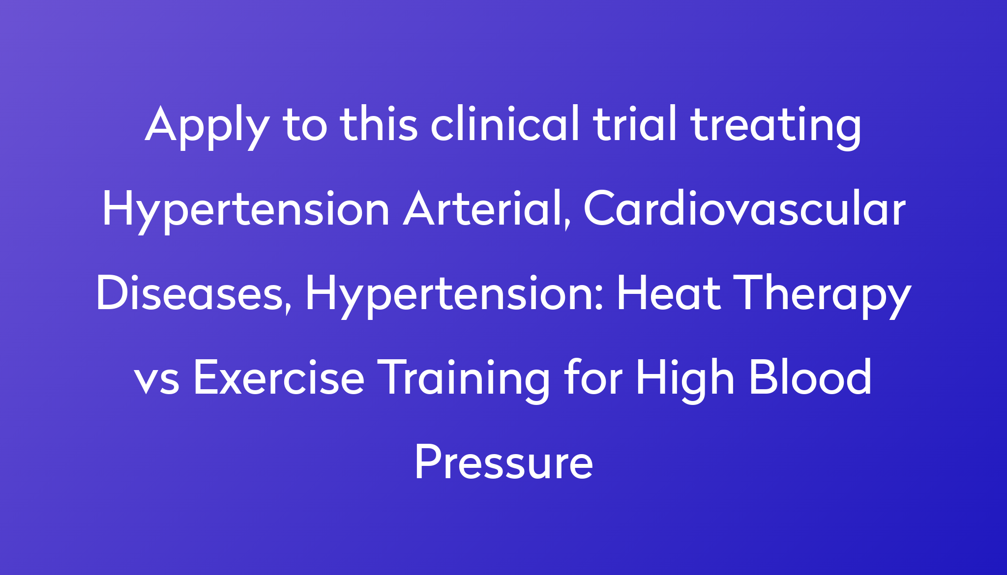 heat-therapy-vs-exercise-training-for-high-blood-pressure-clinical